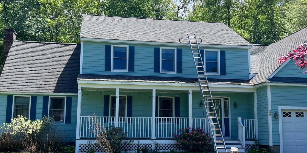Soft Wash Roof Cleaning in Westford MA, MA,